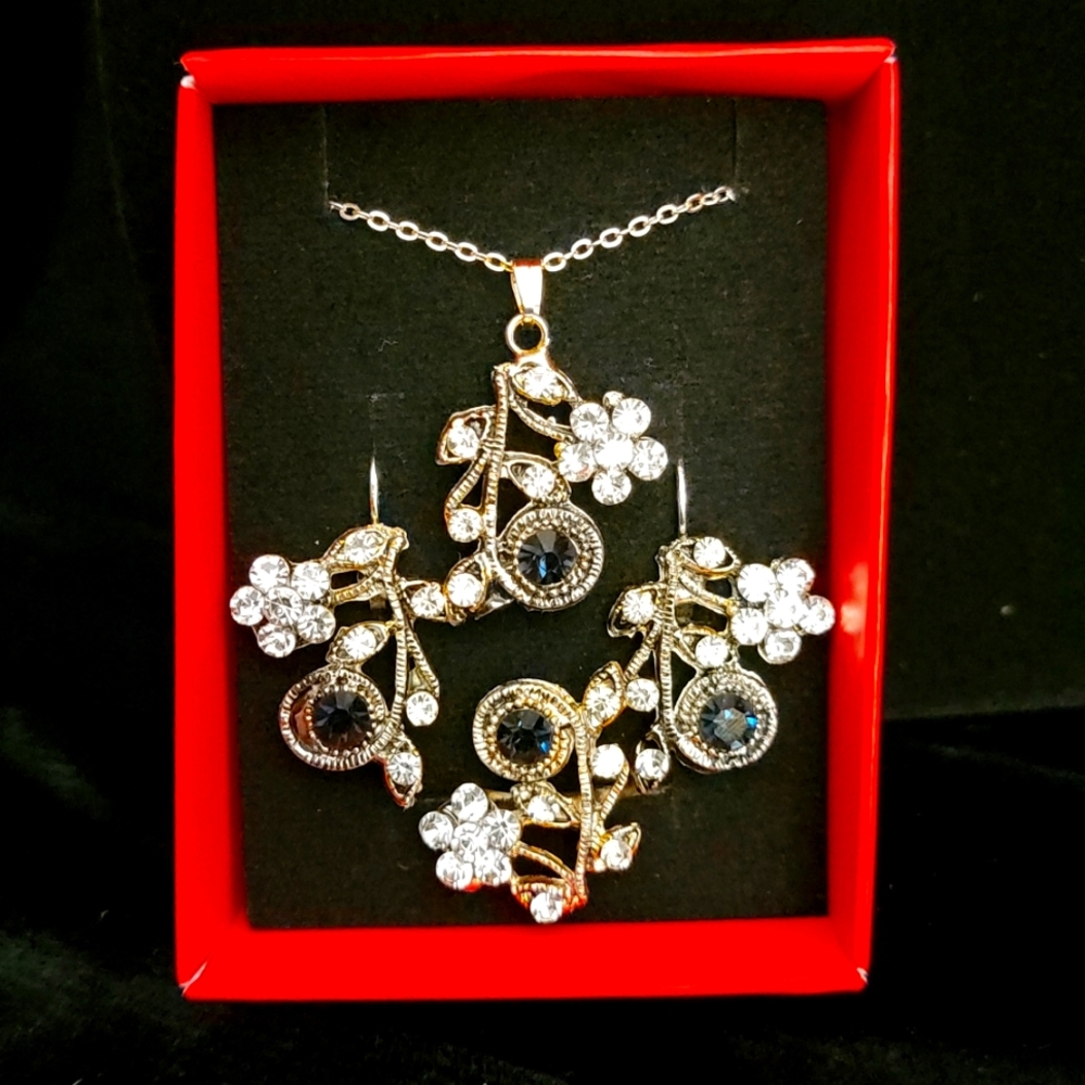 Necklace Earring Ring Set